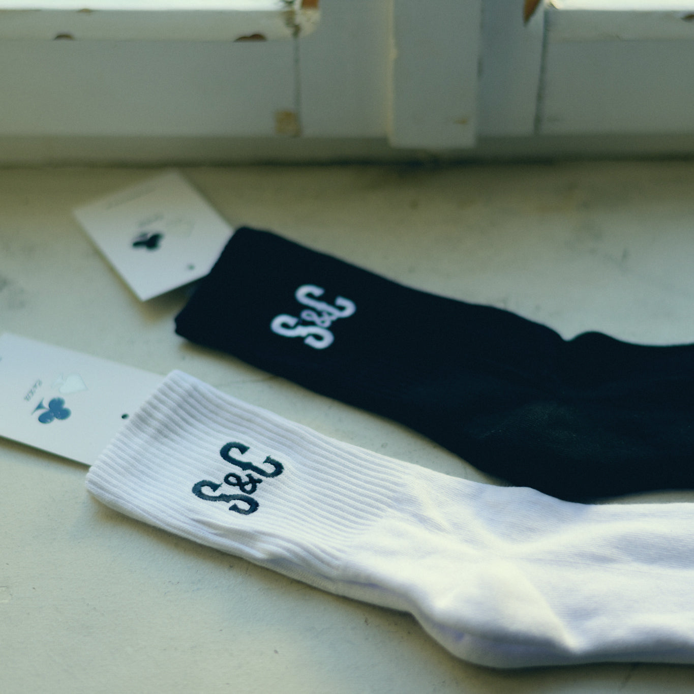 S&C SOCKS (2 pairs)